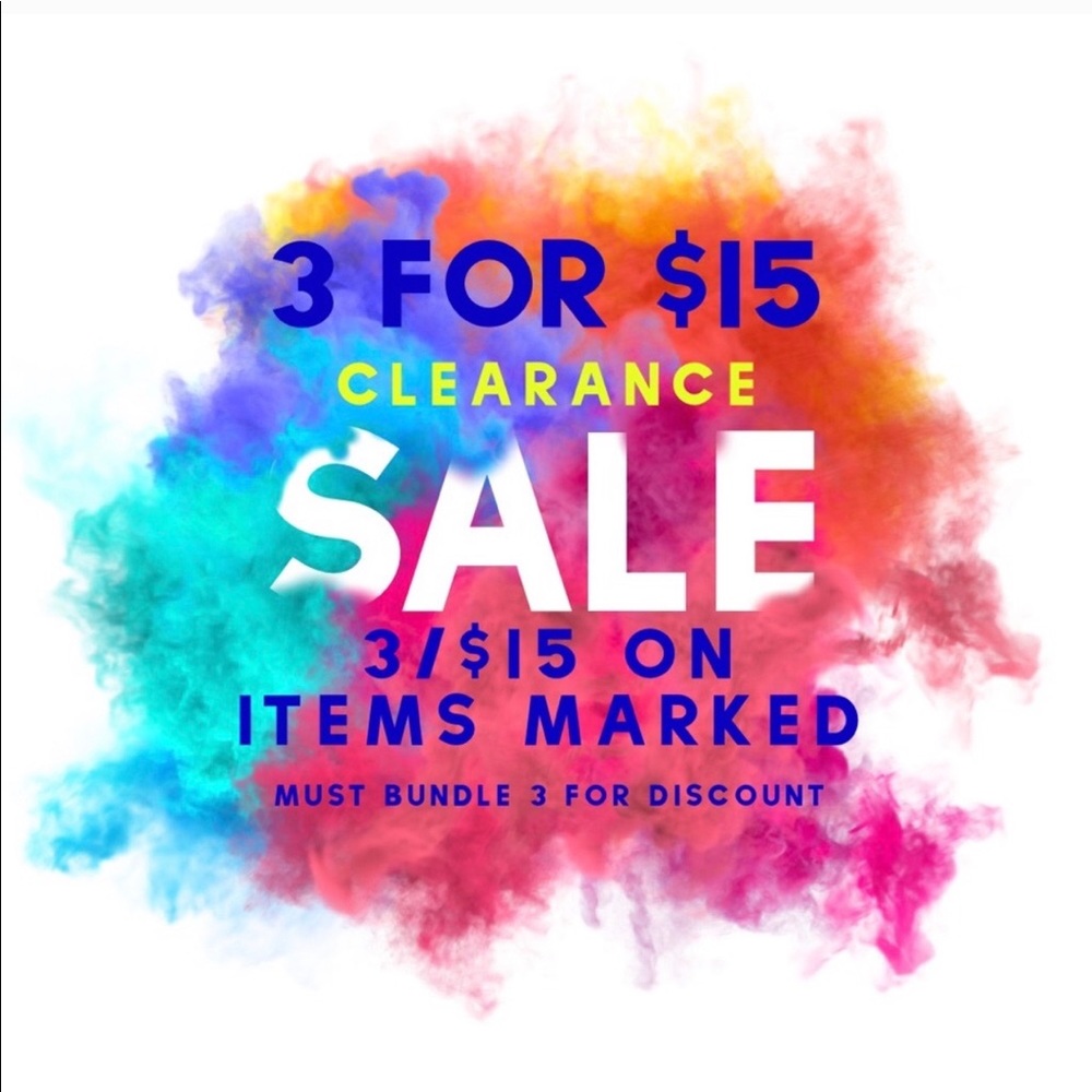💌3 For $15